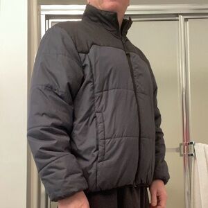 Heavy winter ski jacket. Excellent quality coat. XTRA LARGE size. Dark charcoal